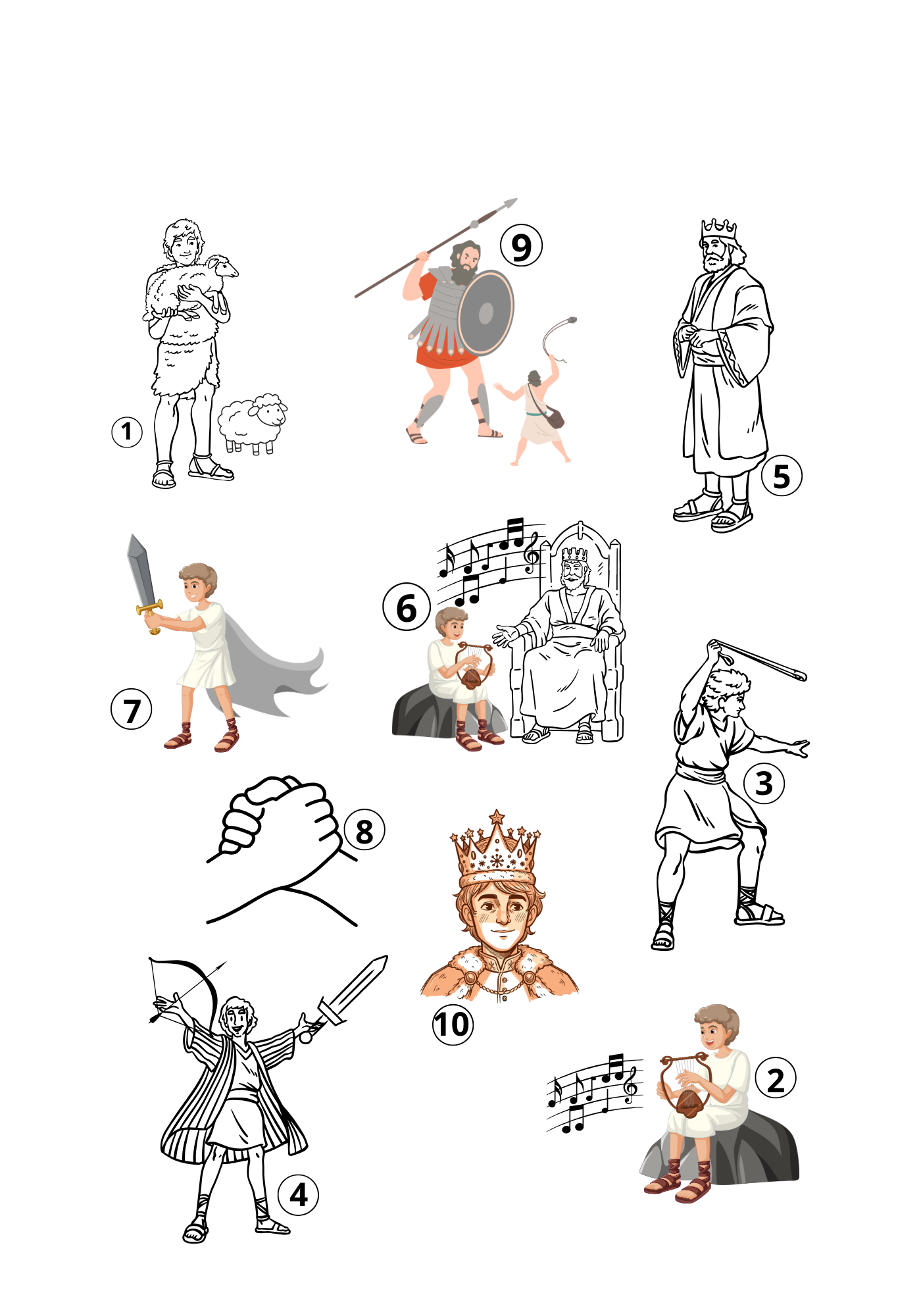 Réponses Activités CE1-CE2-- David Le berger