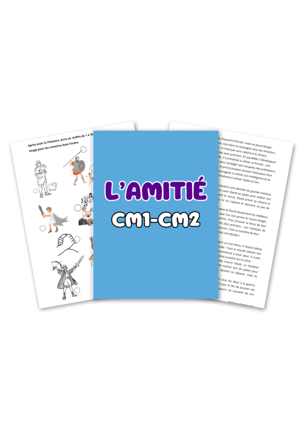 David le berger — L'amitié | Enfants CM1 CM2 | Échantillon gratuit
